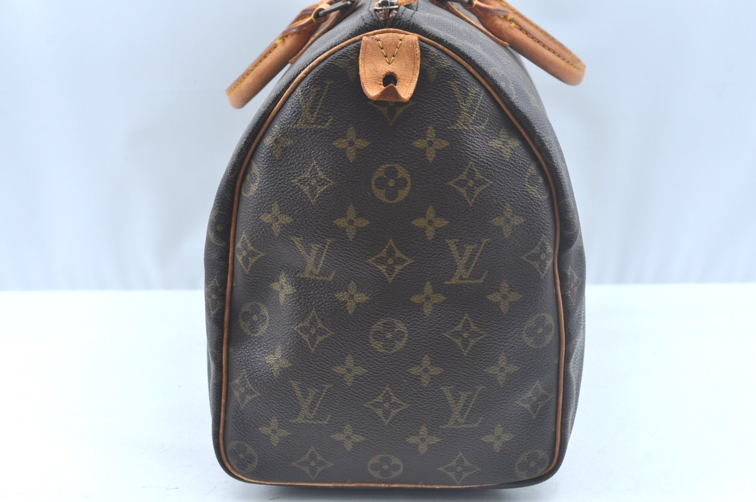 Authentic Louis Vuitton Monogram Speedy 40 Hand Boston Bag M41522 LV K6536