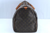 Authentic Louis Vuitton Monogram Keepall 55 Travel Boston Bag M41424 LV K6537