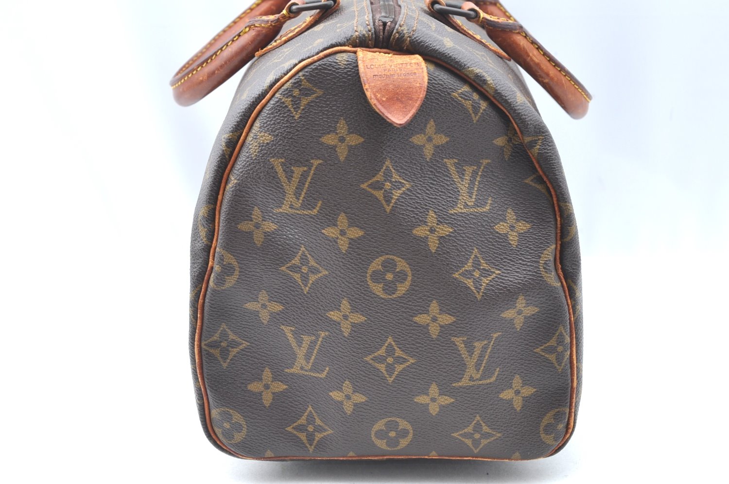 Authentic Louis Vuitton Monogram Speedy 30 Hand Boston Bag Old Model LV K6543