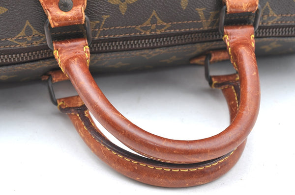 Authentic Louis Vuitton Monogram Speedy 30 Hand Boston Bag Old Model LV K6543