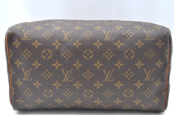 Authentic Louis Vuitton Monogram Speedy 30 Hand Boston Bag Old Model LV K6543