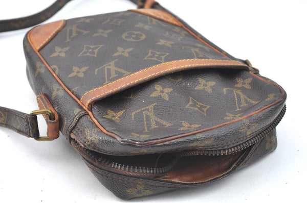 Auth Louis Vuitton Monogram Danube Shoulder Cross Body Bag M45266 LV Junk K6544