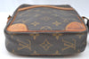 Auth Louis Vuitton Monogram Danube Shoulder Cross Body Bag M45266 LV Junk K6544
