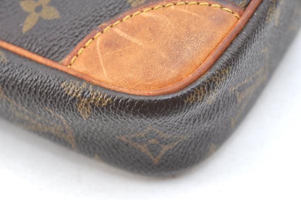 Auth Louis Vuitton Monogram Danube Shoulder Cross Body Bag M45266 LV Junk K6544