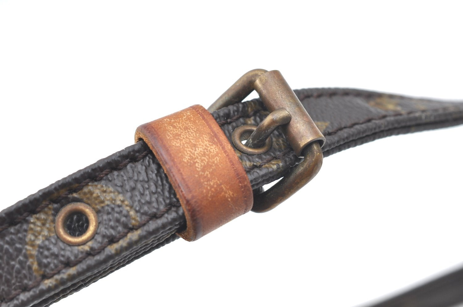 Auth Louis Vuitton Monogram Danube Shoulder Cross Body Bag M45266 LV Junk K6544