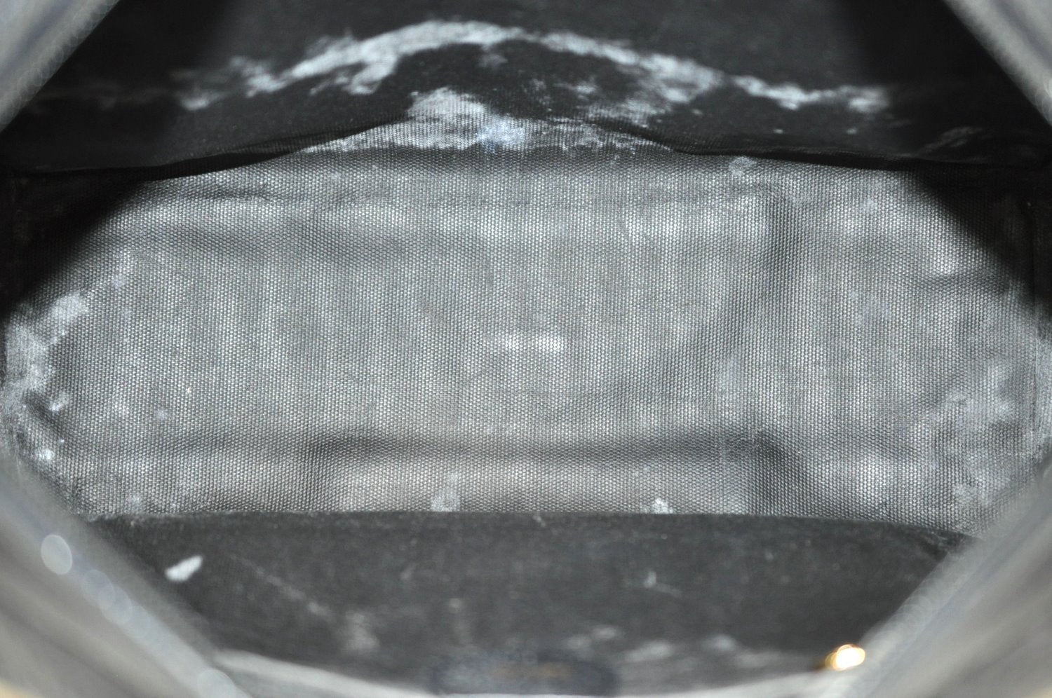 Authentic GUCCI 2Way Hand Boston Bag Purse GG Canvas Leather Black K6555