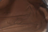 Authentic GUCCI Web Sherry Line Shoulder Cross Bag GG PVC Leather Brown K6556