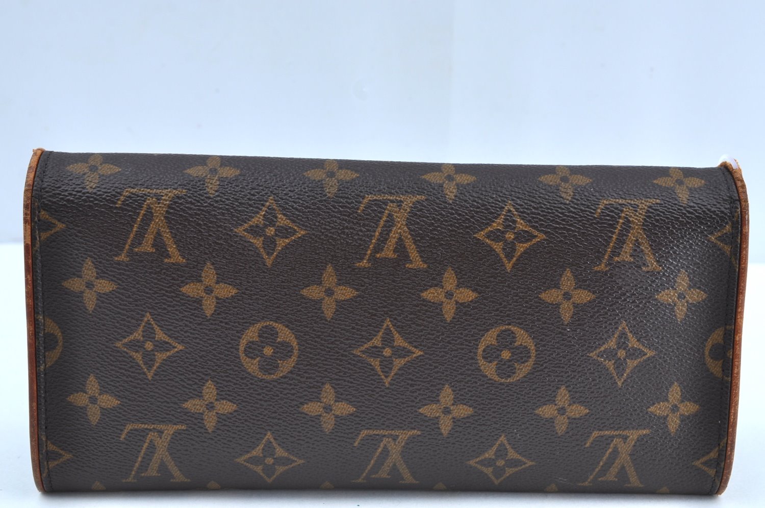 Authentic Louis Vuitton Monogram Pochette Twin GM Shoulder Bag M51852 LV K6581