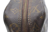 Auth Louis Vuitton Monogram Trousse Toilette 28 Clutch Hand Bag Old Model K6587