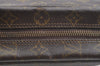 Auth Louis Vuitton Monogram Trousse Toilette 28 Clutch Hand Bag Old Model K6587