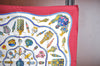 Authentic HERMES Carre 90 Scarf "Qu' importe le flacon" Silk Red Item Box K6598