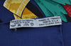 Authentic HERMES Carre 90 Scarf "LE MORS A LA CONETABLE" Silk Blue K6600