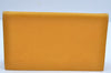 Authentic HERMES Vision II Simple Agenda Cover Day Planner Leather Yellow K6606