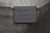 Authentic GUCCI Bamboo Tassel Clutch Hand Bag Purse Leather 449653 Gray K6621
