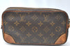 Authentic Louis Vuitton Monogram Marly Dragonne PM M51827 Clutch Hand Bag K6626
