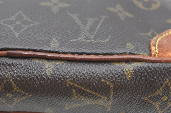 Authentic Louis Vuitton Monogram Marly Dragonne PM M51827 Clutch Hand Bag K6626