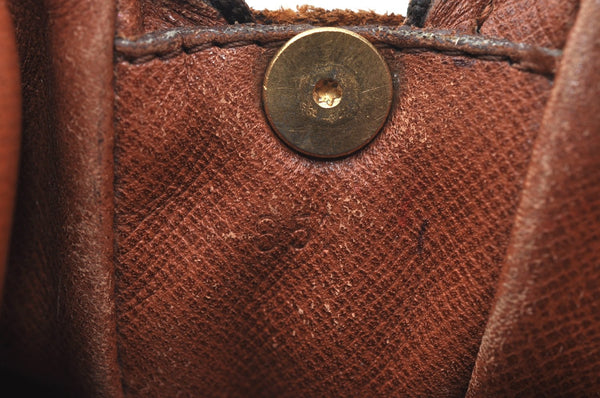 Authentic Louis Vuitton Monogram Marly Dragonne PM M51827 Clutch Hand Bag K6626