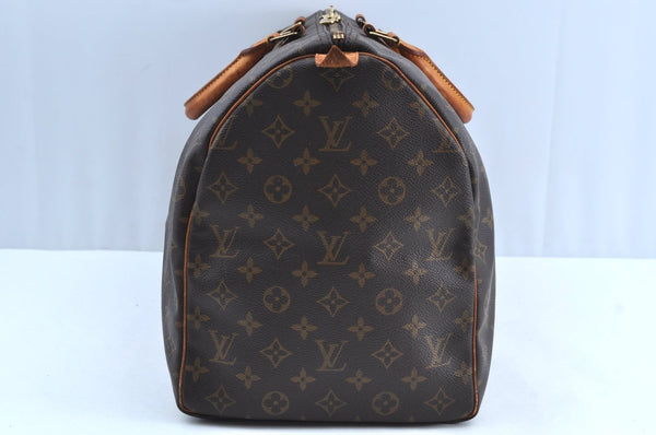 Authentic Louis Vuitton Monogram Keepall 50 Travel Boston Bag M41426 LV K6667