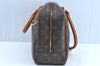 Authentic Louis Vuitton Monogram Deauville Hand Bag M47270 LV Junk K6680