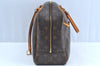 Authentic Louis Vuitton Monogram Deauville Hand Bag M47270 LV Junk K6680