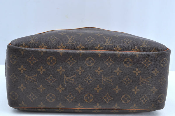 Authentic Louis Vuitton Monogram Deauville Hand Bag M47270 LV Junk K6680