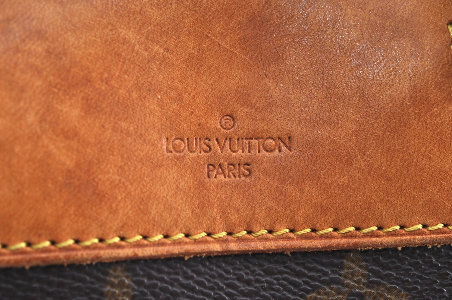 Authentic Louis Vuitton Monogram Deauville Hand Bag M47270 LV Junk K6680