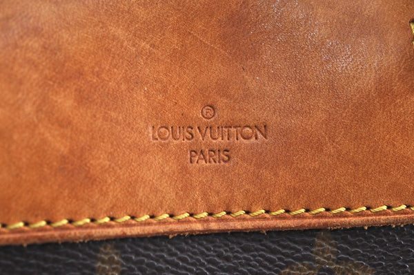 Authentic Louis Vuitton Monogram Deauville Hand Bag M47270 LV Junk K6680