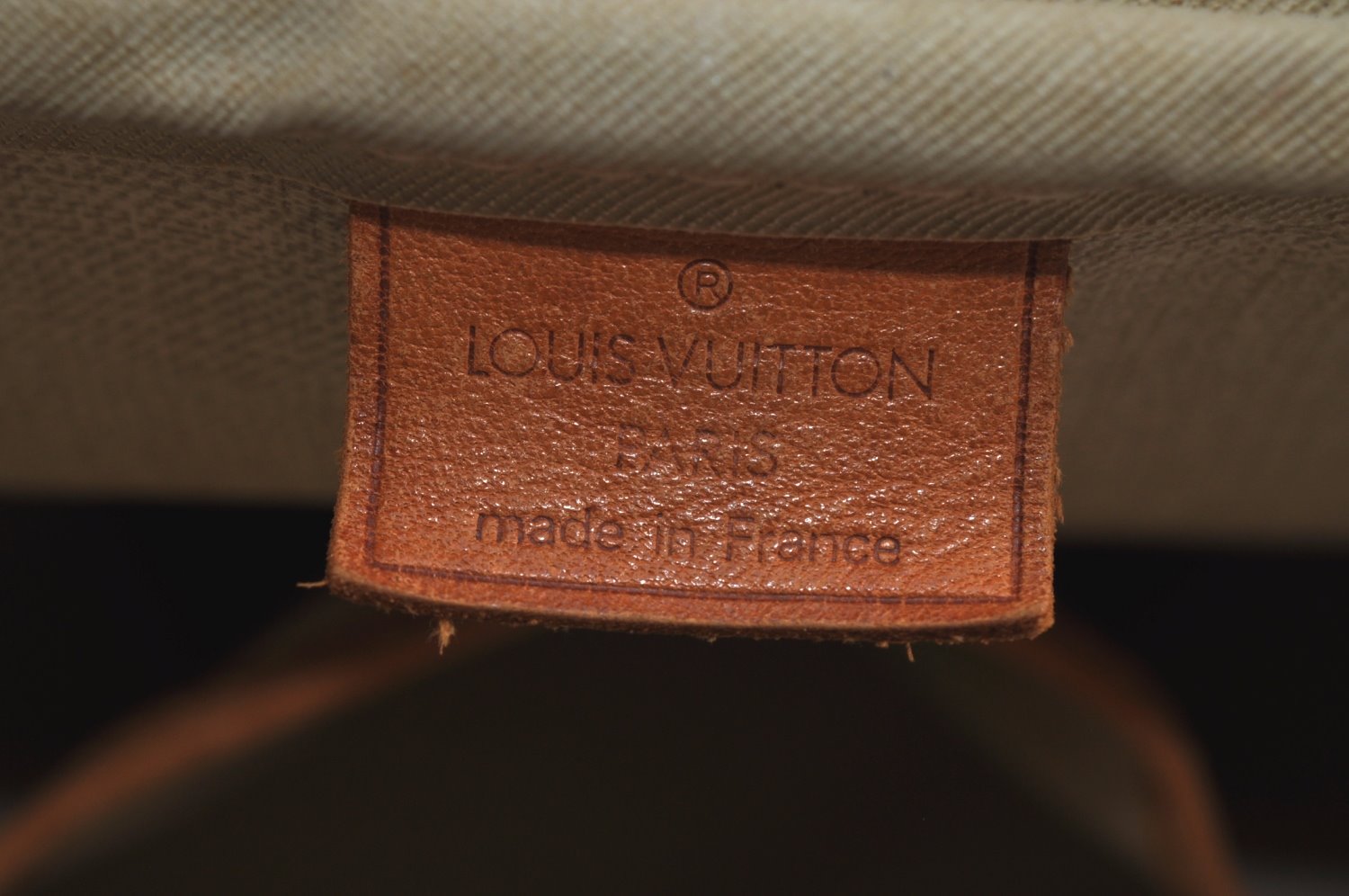Authentic Louis Vuitton Monogram Deauville Hand Bag M47270 LV Junk K6680