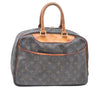 Authentic Louis Vuitton Monogram Deauville Hand Bag M47270 LV K6683