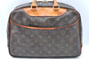 Authentic Louis Vuitton Monogram Deauville Hand Bag M47270 LV K6683
