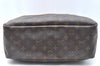 Authentic Louis Vuitton Monogram Deauville Hand Bag M47270 LV K6683