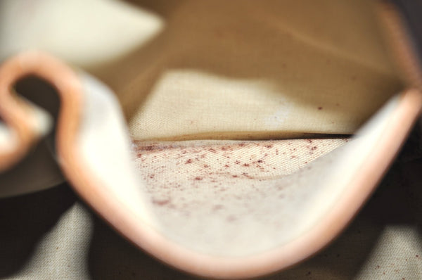 Authentic Louis Vuitton Monogram Deauville Hand Bag M47270 LV K6683