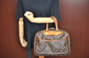 Authentic Louis Vuitton Monogram Deauville Hand Bag M47270 LV K6683
