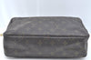 Auth Louis Vuitton Monogram Trousse Toilette 28 Clutch Hand Bag M47522 LV K6684