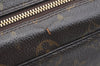 Auth Louis Vuitton Monogram Trousse Toilette 28 Clutch Hand Bag M47522 LV K6684