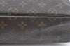 Auth Louis Vuitton Monogram Trousse Toilette 28 Clutch Hand Bag M47522 LV K6684