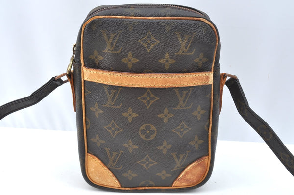 Authentic Louis Vuitton Monogram Danube Shoulder Cross Body Bag M45266 LV K6687