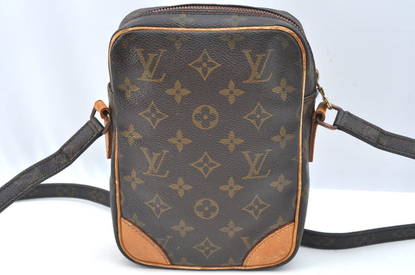 Authentic Louis Vuitton Monogram Danube Shoulder Cross Body Bag M45266 LV K6687