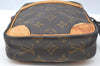 Authentic Louis Vuitton Monogram Danube Shoulder Cross Body Bag M45266 LV K6687