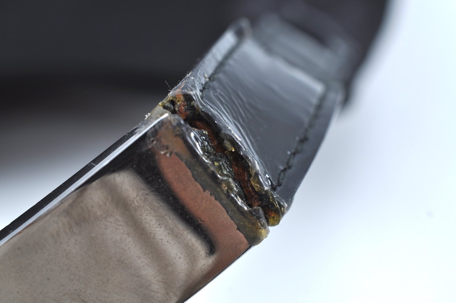 Authentic GUCCI Shoulder Hand Bag Purse Nylon Leather 0013297 Black K6691