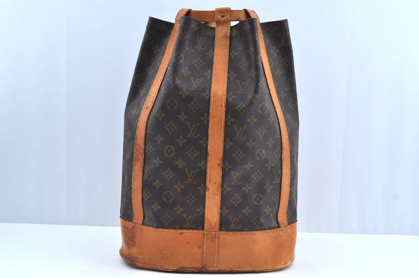 Authentic Louis Vuitton Monogram Randonnee GM Shoulder Bag M42244 LV K6744