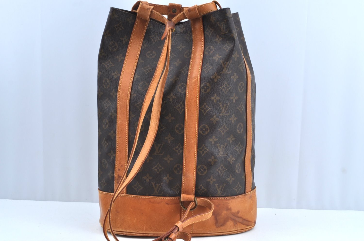 Authentic Louis Vuitton Monogram Randonnee GM Shoulder Bag M42244 LV K6744