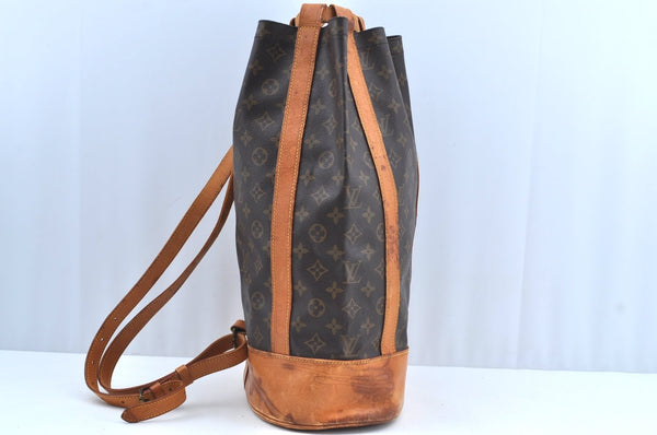 Authentic Louis Vuitton Monogram Randonnee GM Shoulder Bag M42244 LV K6744