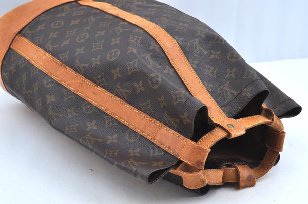 Authentic Louis Vuitton Monogram Randonnee GM Shoulder Bag M42244 LV K6744