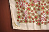 Authentic CHANEL Vintage Scarf Jewel Motif Silk Beige K6752