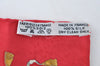 Authentic HERMES Carre 90 Scarf "LES FETES DU ROI SOLEIL" Silk Red K6754