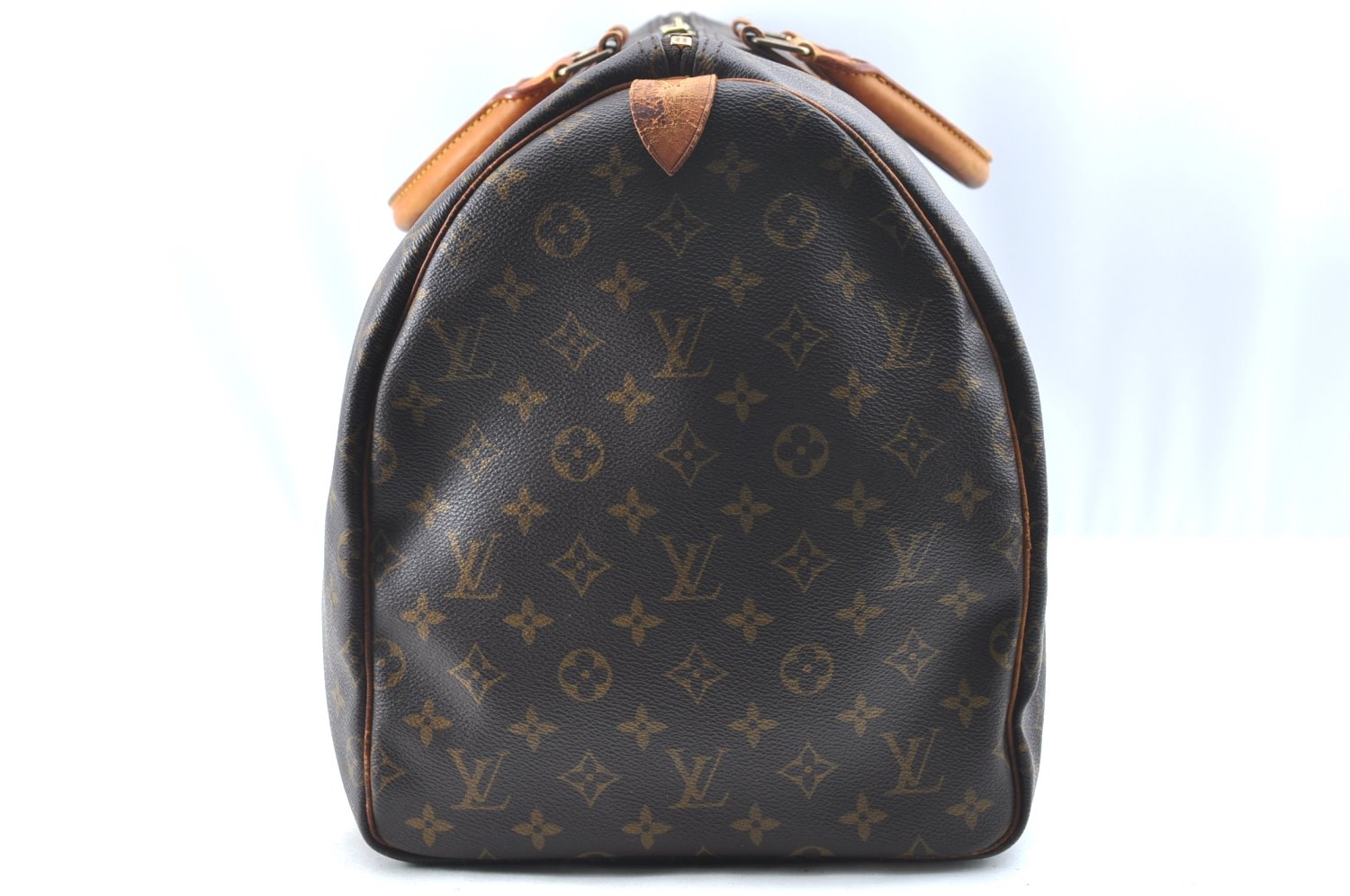 Authentic Louis Vuitton Monogram Keepall 55 Travel Boston Bag M41424 LV K6763