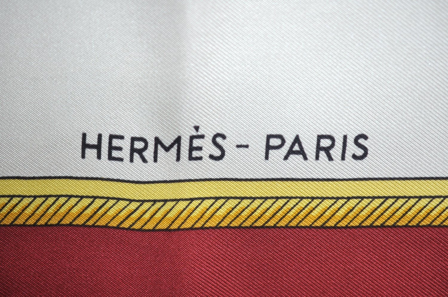 Auth HERMES Carre 90 Scarf 