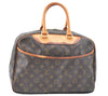 Authentic Louis Vuitton Monogram Deauville Hand Bag M47270 LV K6782