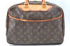 Authentic Louis Vuitton Monogram Deauville Hand Bag M47270 LV K6782